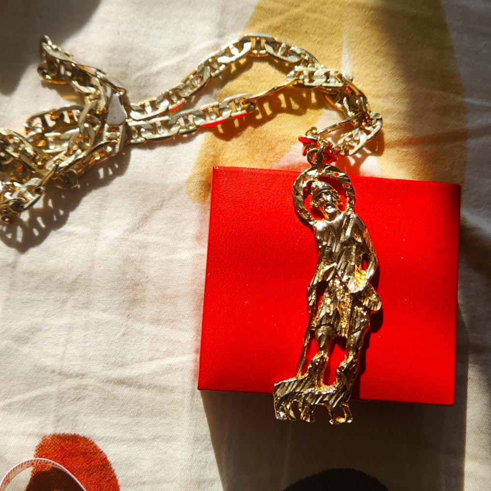 20" 14k chain and shepherd pendant